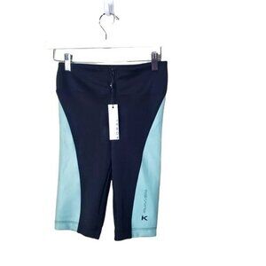 KORAL REVOLVE Womens Shorts XS Suba Biker Eternal Color‎ Block Seafoam High rise
